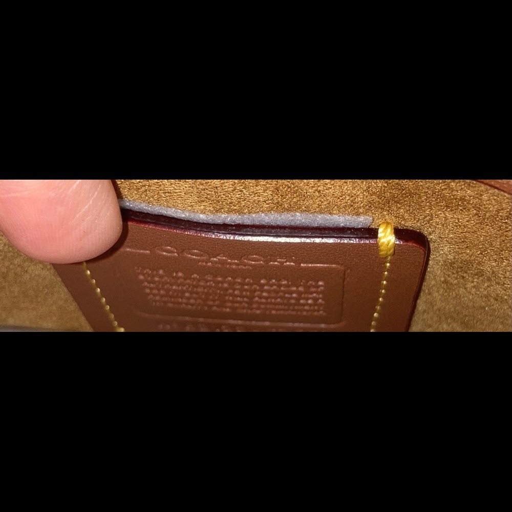 Coach Shoulder Beat 18 in Colorblock with Rivets - Picture 12 of 13